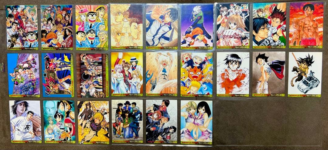 ジャンプフェスタ 2001年、2002年、2003年トレカセット おまけつき