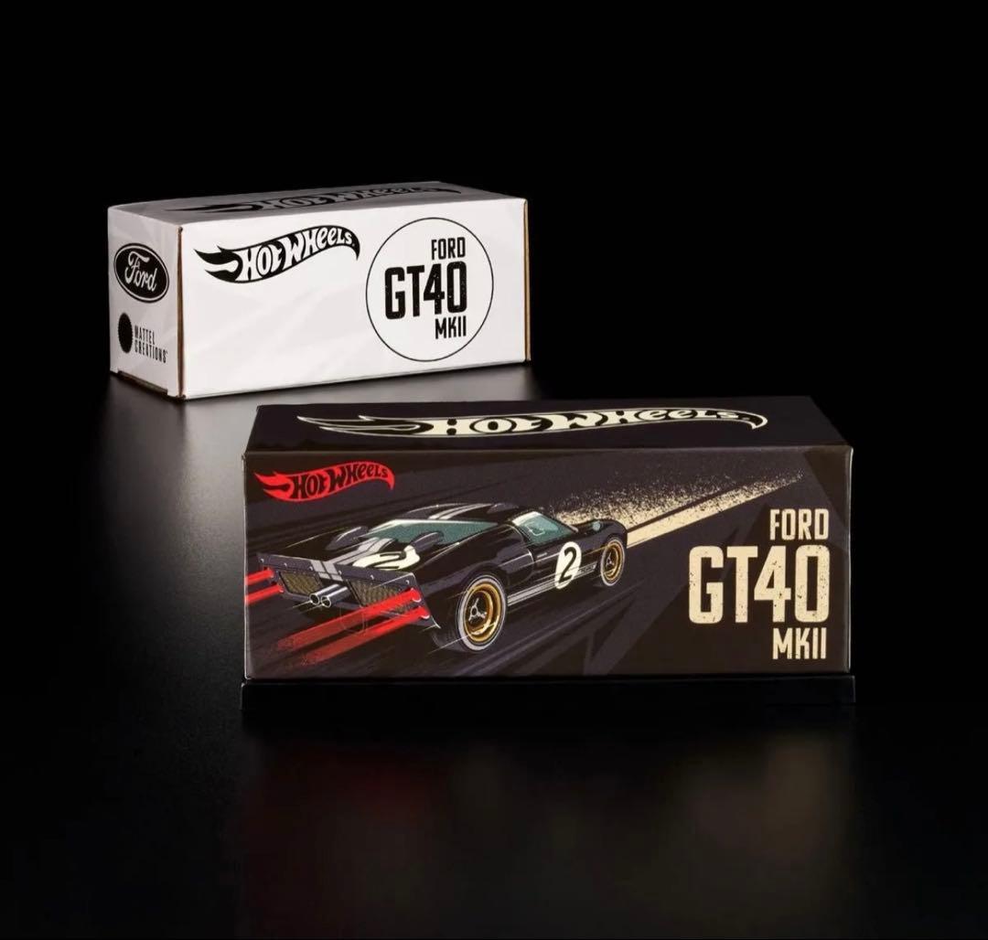 ミニカー Hot Wheels RLC Ford GT40 MKII Hot Wheels Collectors RLC Exclusive Black Ford GT40 MkII | eBay