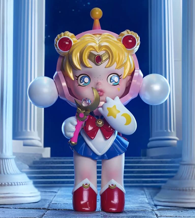セーラームーン スカルパンダ ポップマート フィギュア ドール 人形