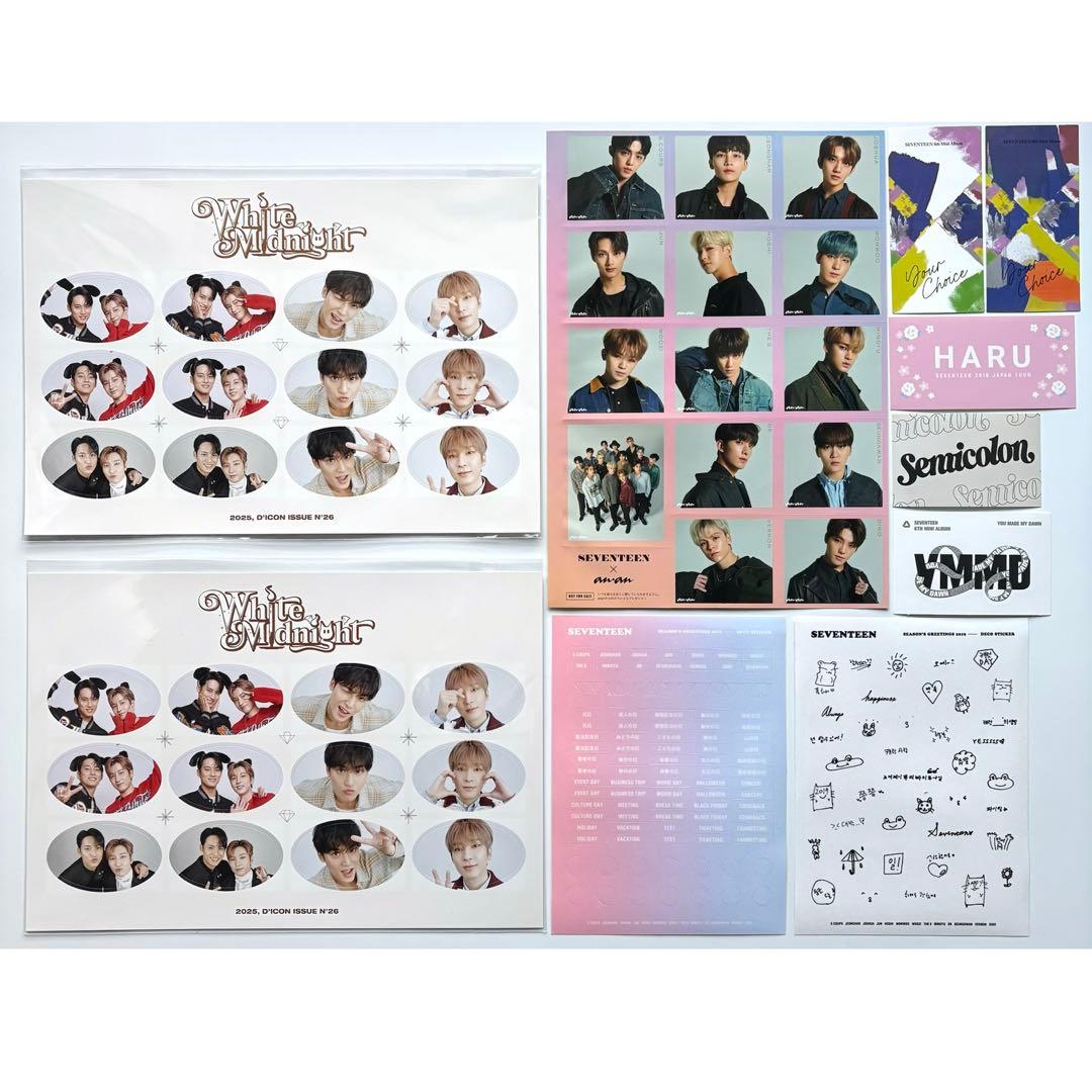 seventeen anan 缶バッジ アクスタ セブチカフェ ウォヌ ミンギュ
