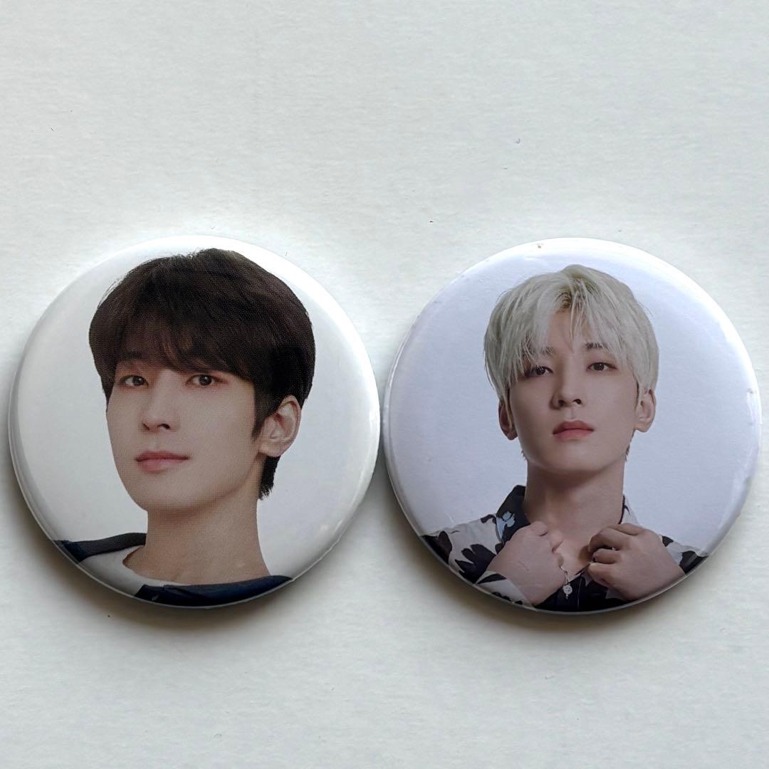 seventeen anan 缶バッジ アクスタ セブチカフェ ウォヌ ミンギュ