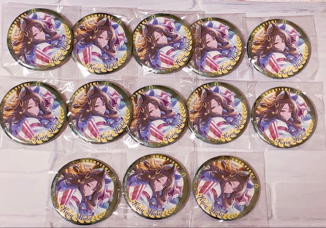 ウマ娘 CANバッジ キングヘイロー 13個 まとめ売り - メルカリ