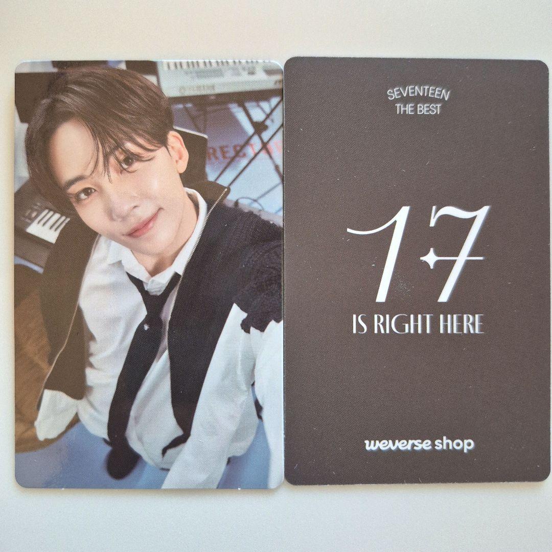 SEVENTEEN 17 RIGHT HERE ジョンハン トレカWeverse - メルカリ