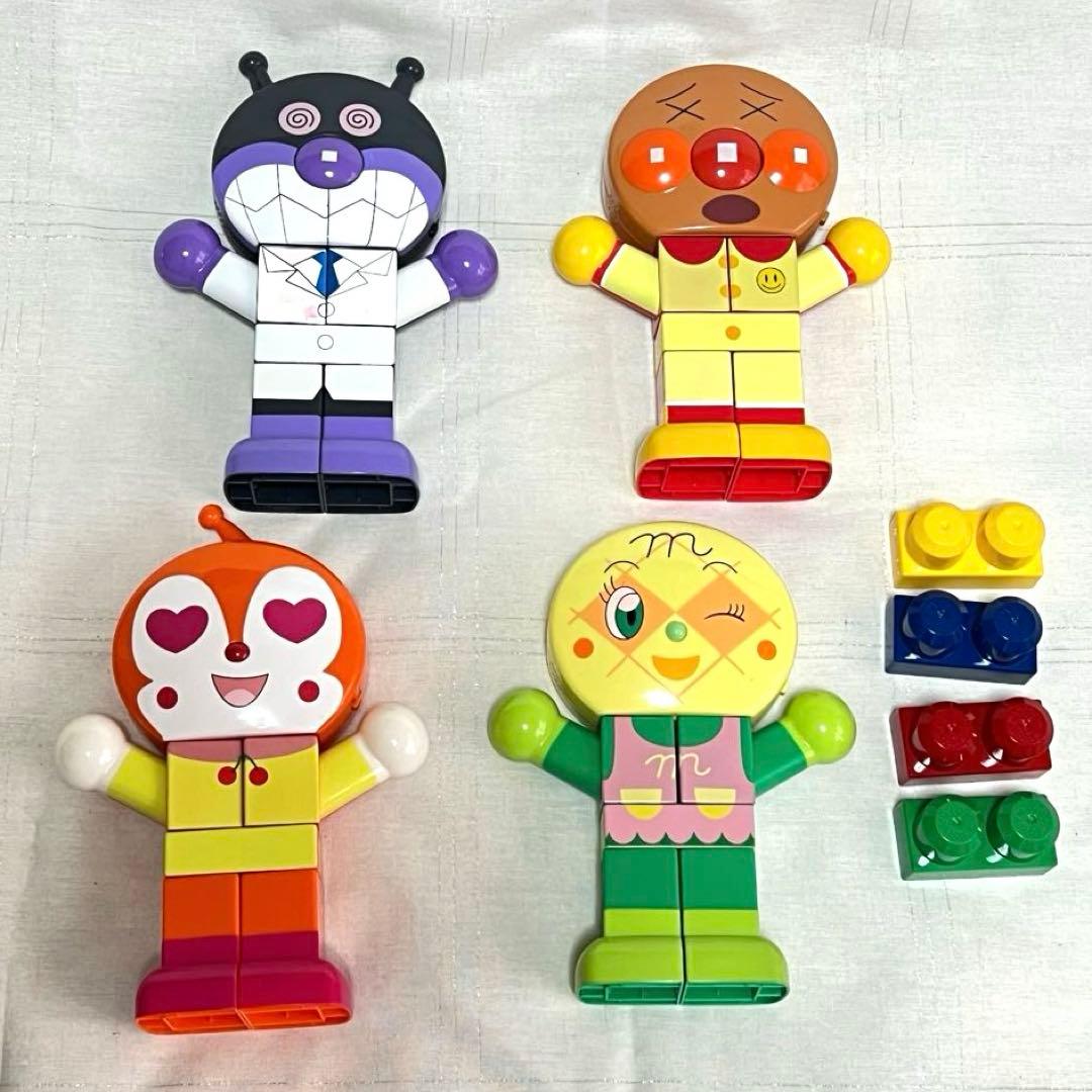アンパンマン おしゃべりブロックDXセット メガブロック おもちゃ