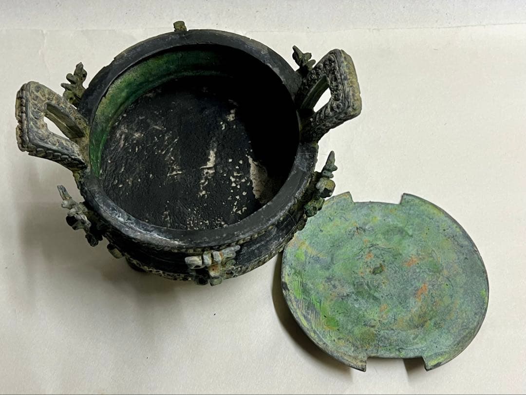 中国春秋時代の青銅器 王子午鼎 中国古玩 - メルカリ