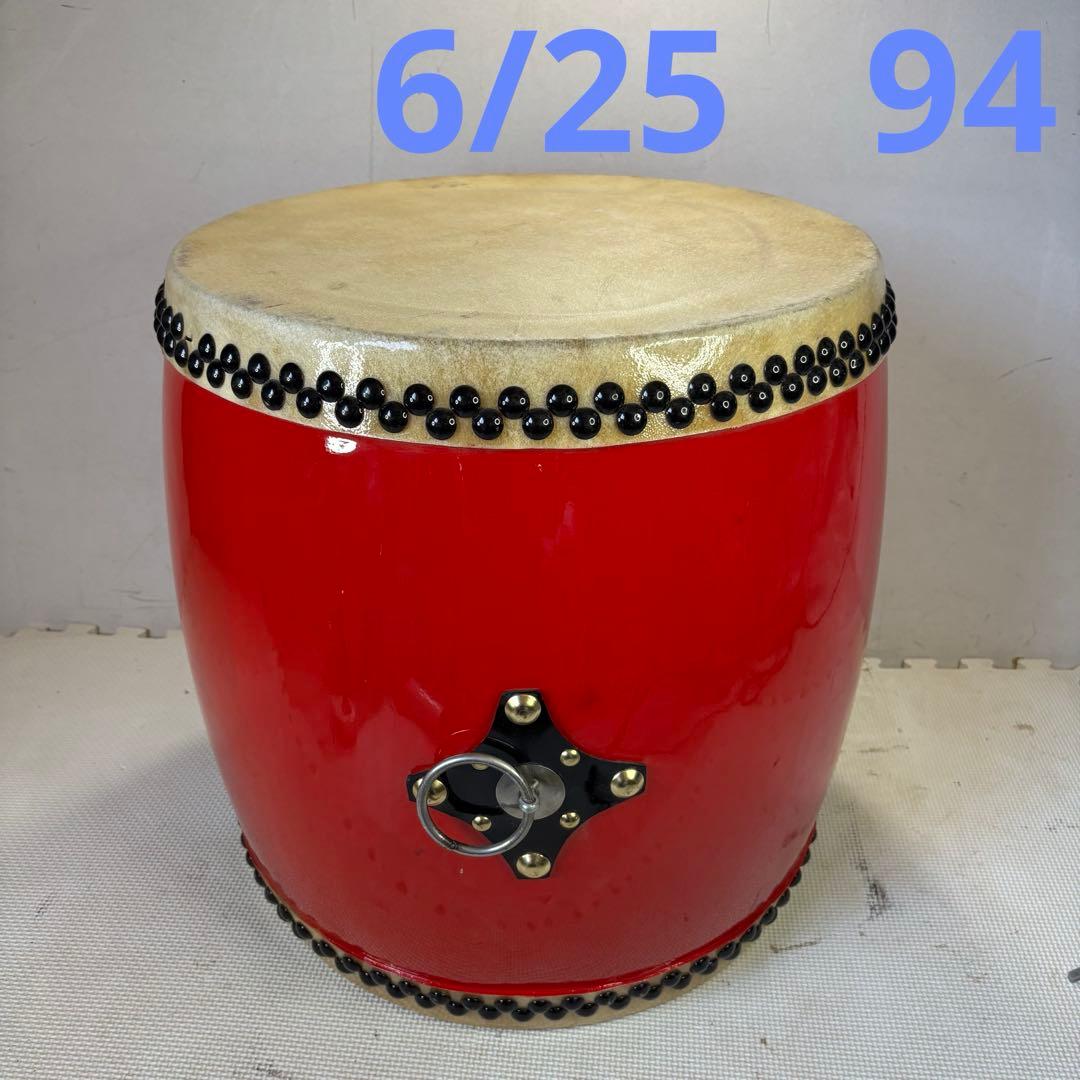 エイサー太鼓　直径約44.5cm 現状品 楽天市場】沖縄 エイサー 太鼓 大 直径45cm 大太鼓 1尺5寸 琉球太鼓