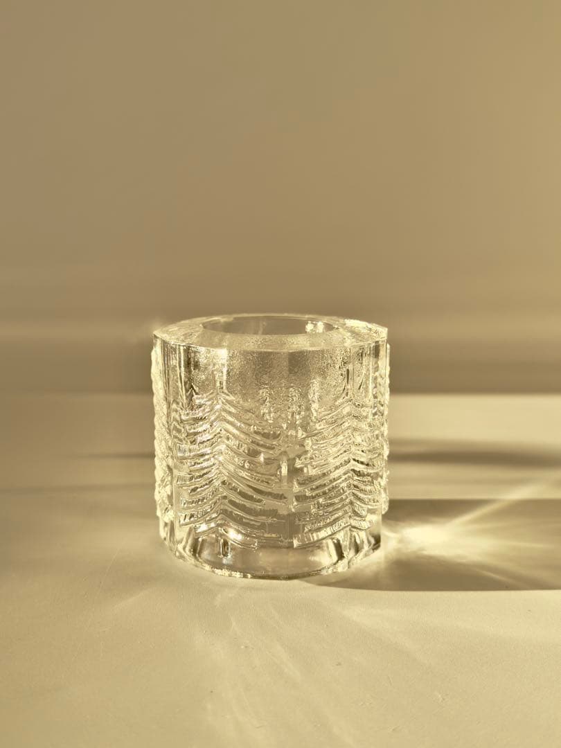イッタラ/ヨルマ・ヴェンノラ/Kuusi/キャンドルホルダー/ラージサイズ① iittala/イッタラ Kuusi/クーシ キャンドルホルダー L 007|北欧