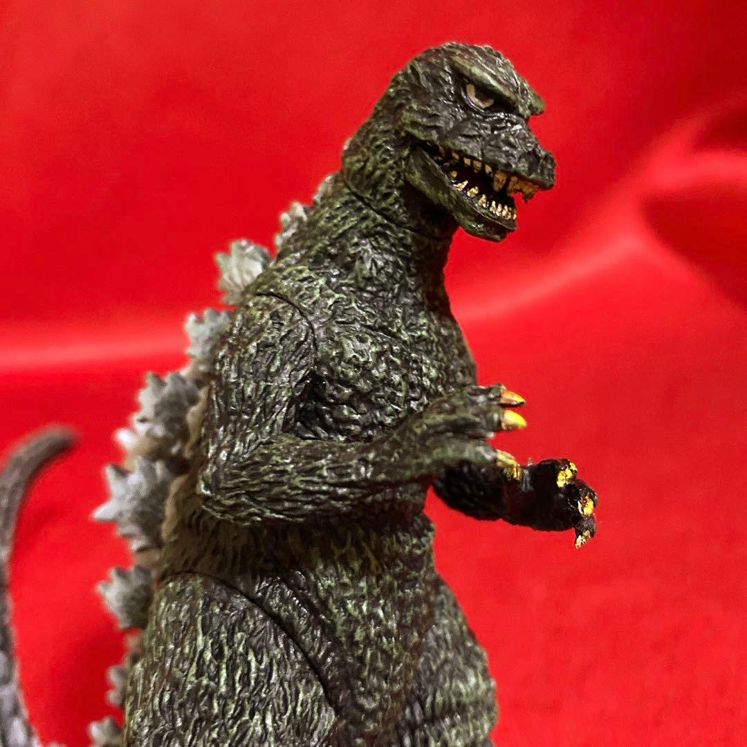 ゴジラ1984 リペイント HGシリーズゴジラ怪獣総進撃編2 ガシャポン