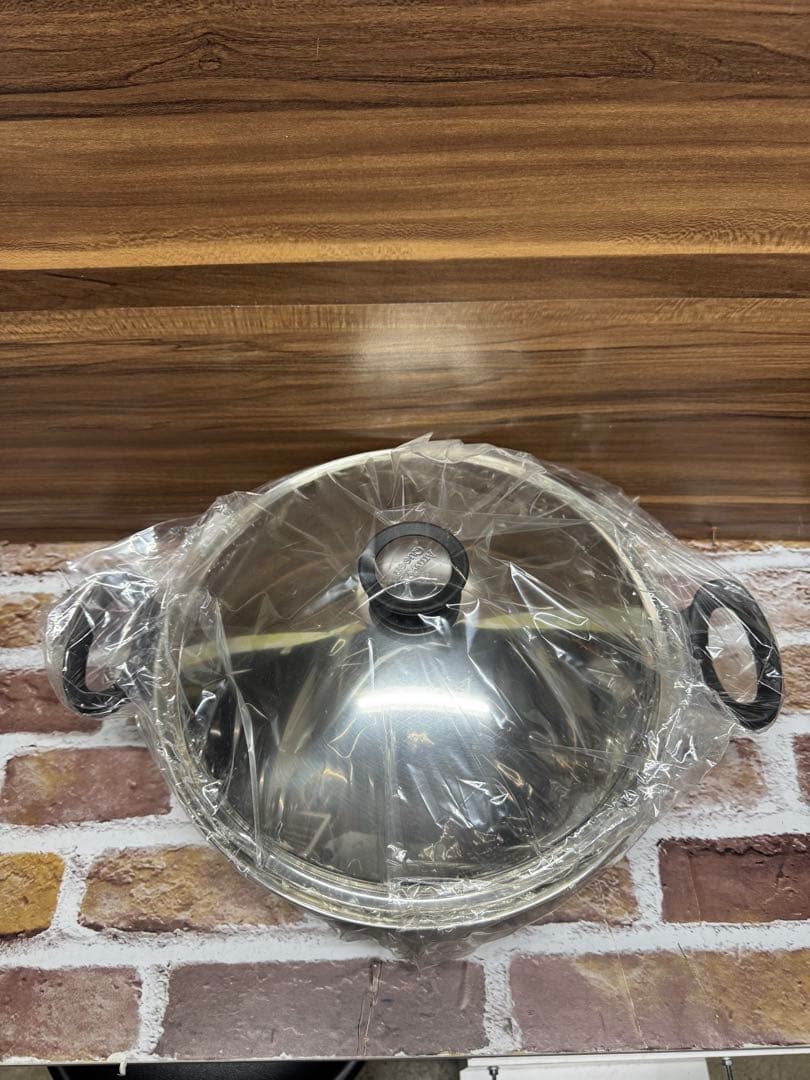 Airway ステンレス 両手鍋 付属品フライラック 鍋セット 片手鍋 18cm/両手鍋 20cm IH対応 ステンレス製 鍋 そそぎ