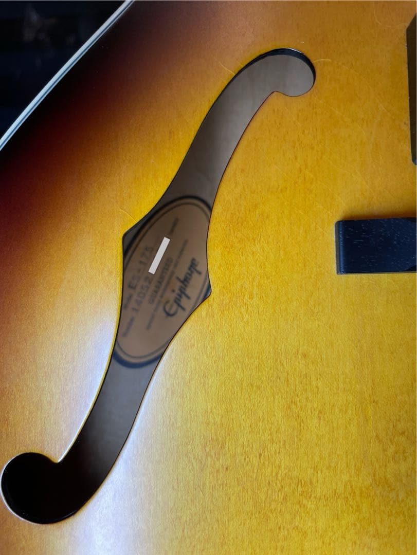 Epiphone ES-175 Premium エピフォン 艶消し ラッカー塗装 - メルカリ