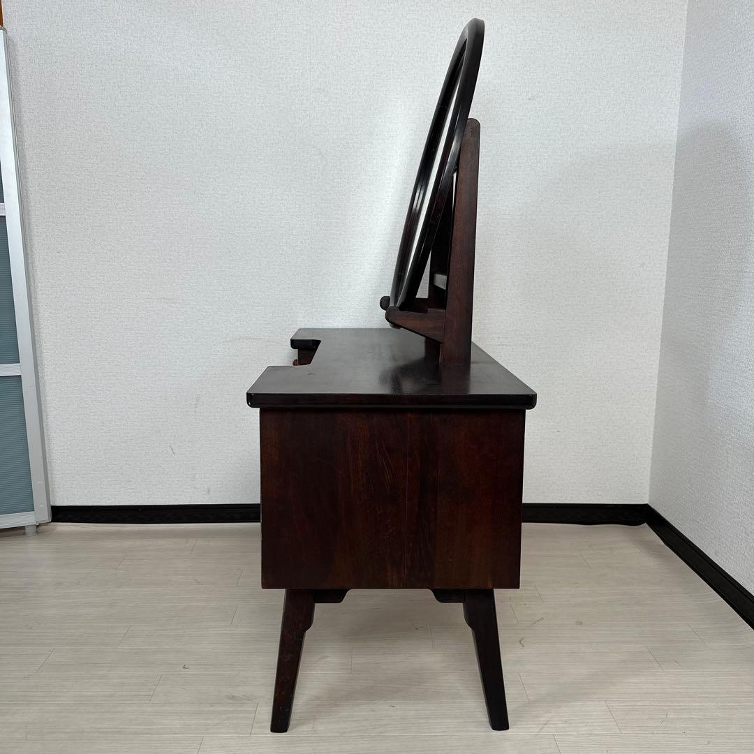 松本民芸家具 一面鏡台 水目桜 無垢材 ドレッサー 化粧台 i4※ - メルカリ