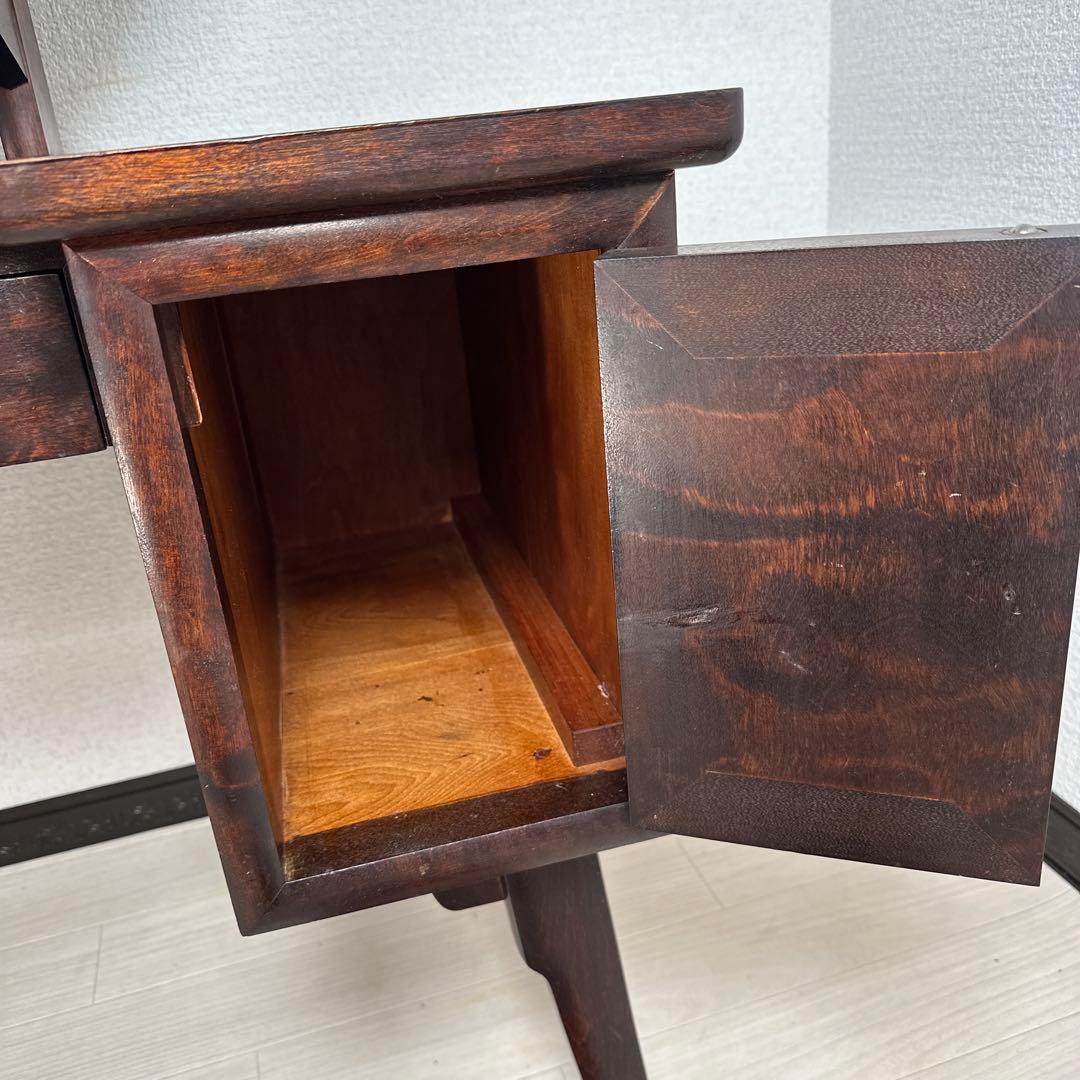 松本民芸家具 一面鏡台 水目桜 無垢材 ドレッサー 化粧台 i4※ - メルカリ
