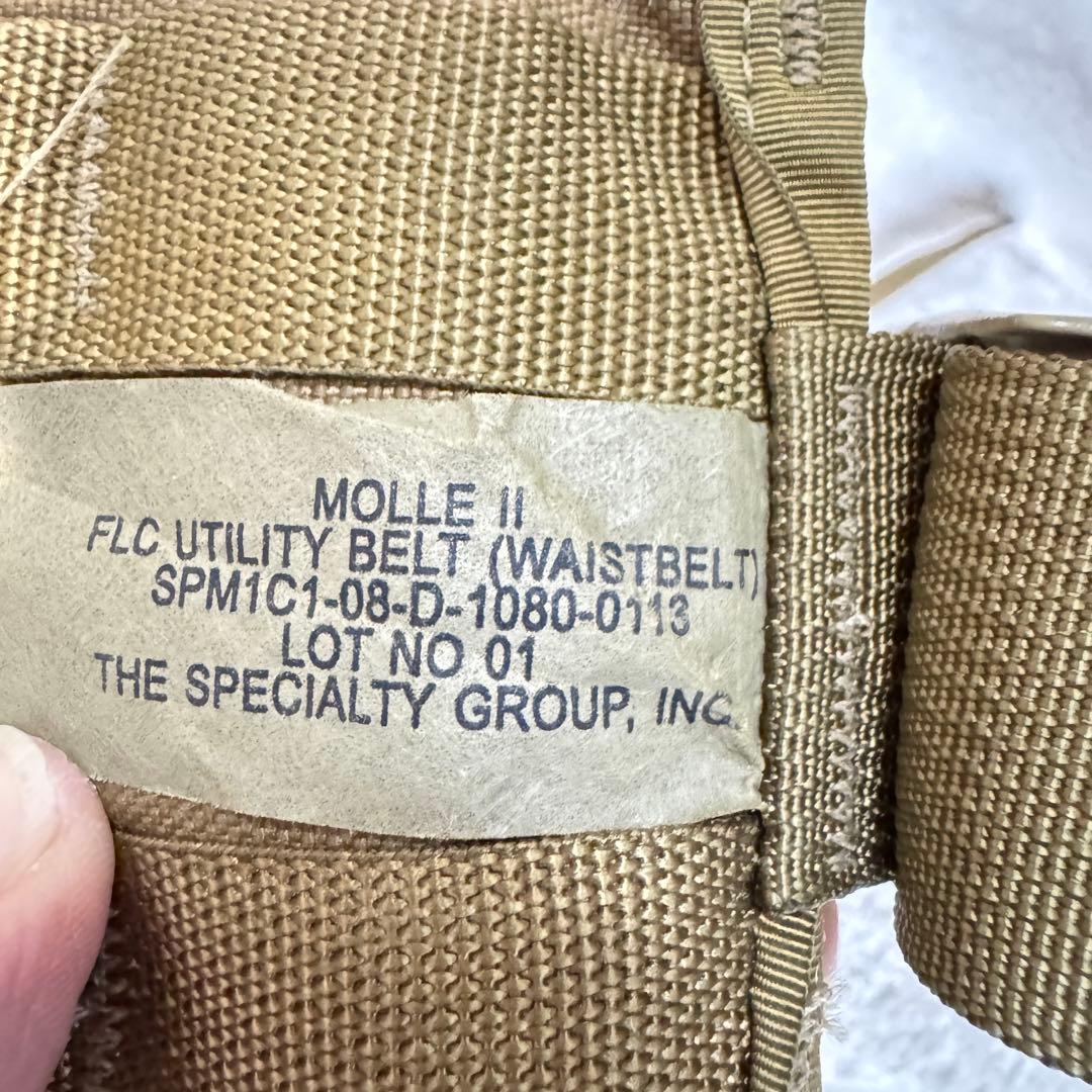 US ARMY(米陸軍) MOLLE II ベスト/SPMコヨーテ08年/実物 - メルカリ