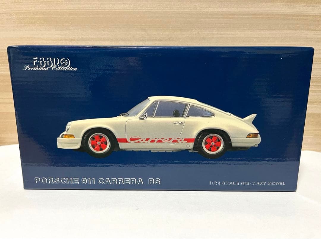 EBBRO 1/24 ポルシェ911カレラRS ホワイト エブロ ポルシェ 911 カレラ