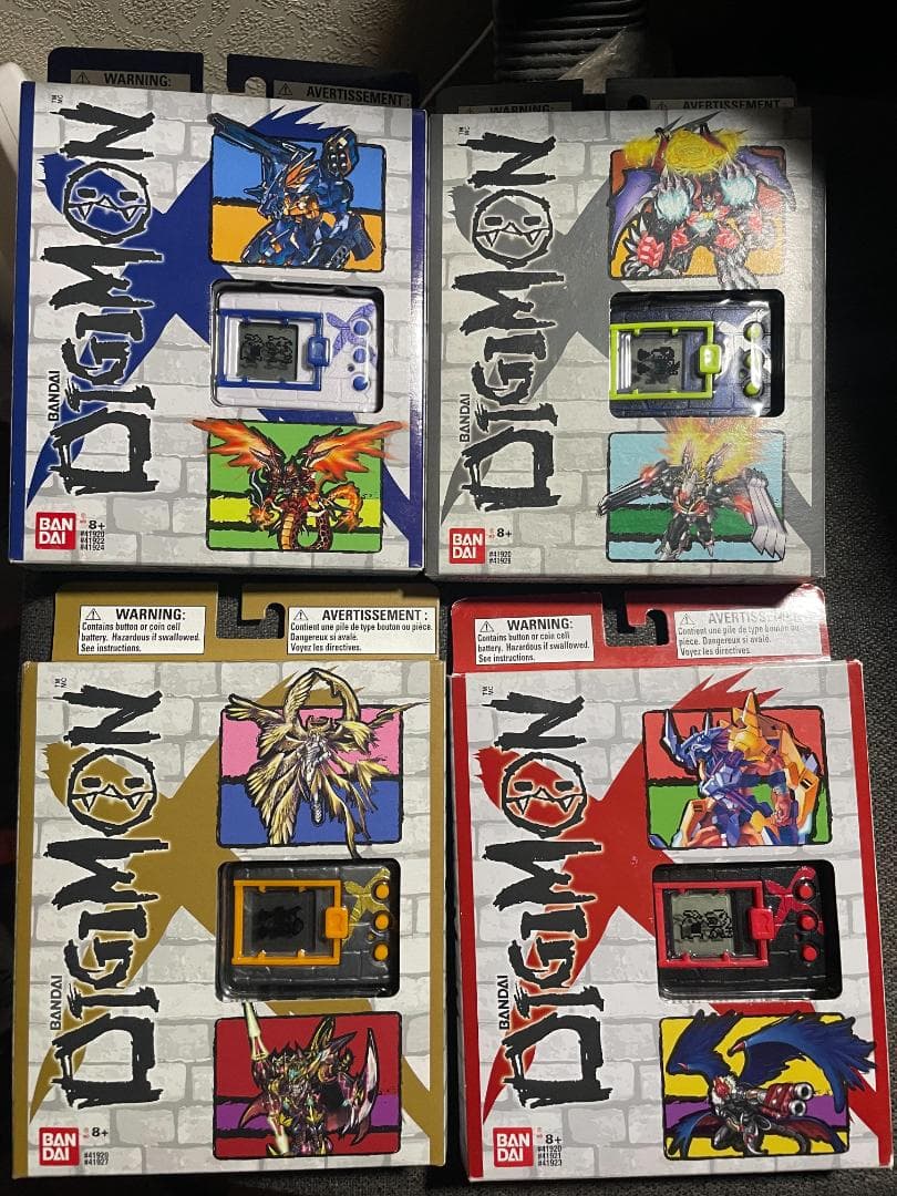 海外版 デジタルモンスターX　4種 海外版デジタルモンスターX ver.1が北米Amazonから届いた - Nakayaman