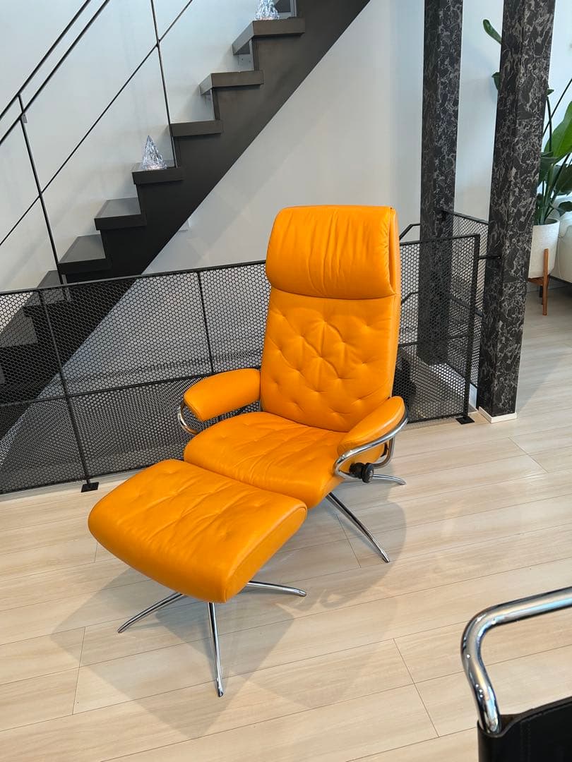 ストレスレス®チェア ストレスレス®メトロ スター ハイバック オットマン付 Stressless Stressless Metro Star / ストレスレス ストレスレス