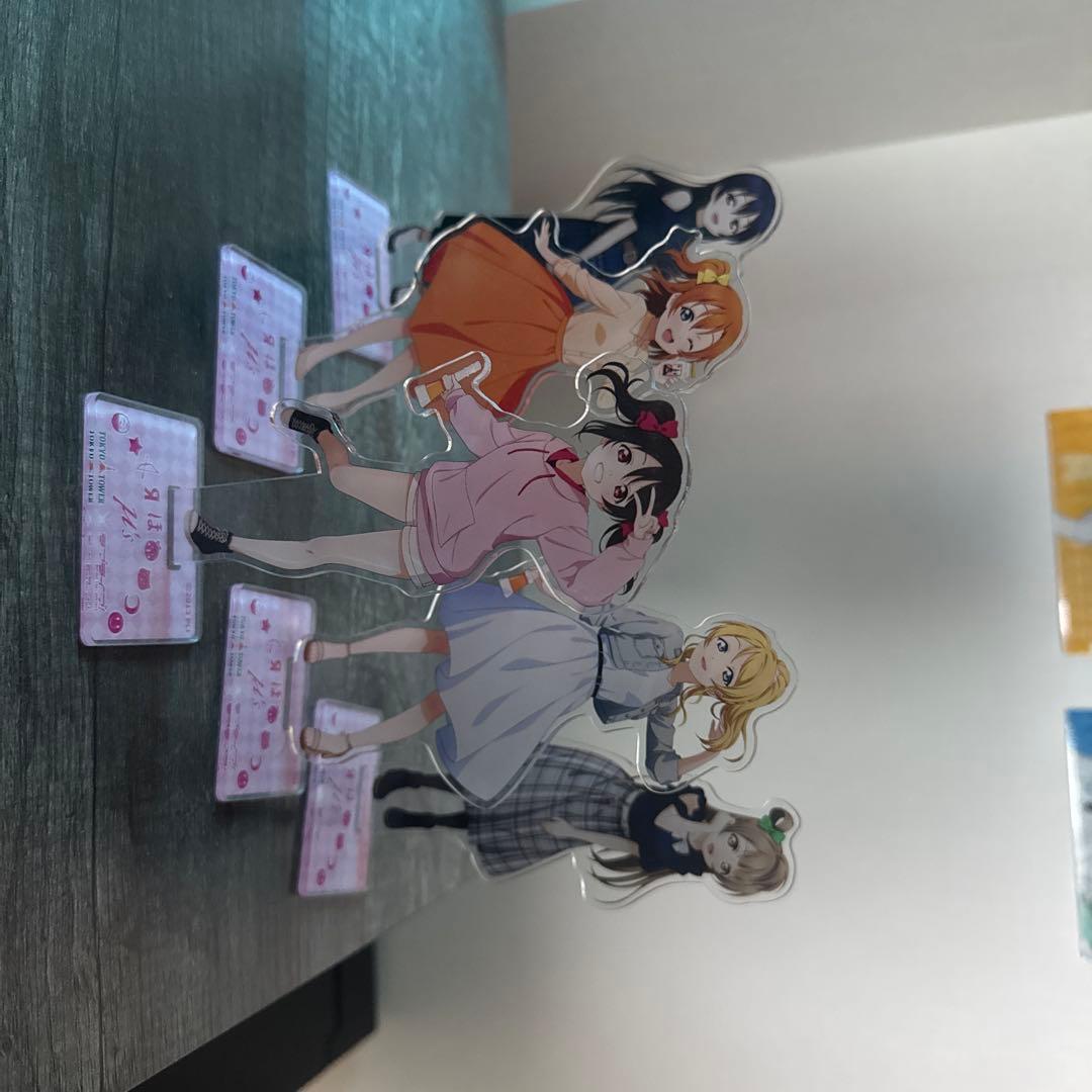 ラブライブμ's東京タワー限定五人アクリルスタンドセット ラブライブμ's東京タワー限定五人アクリルスタンドセット ラブライブ
