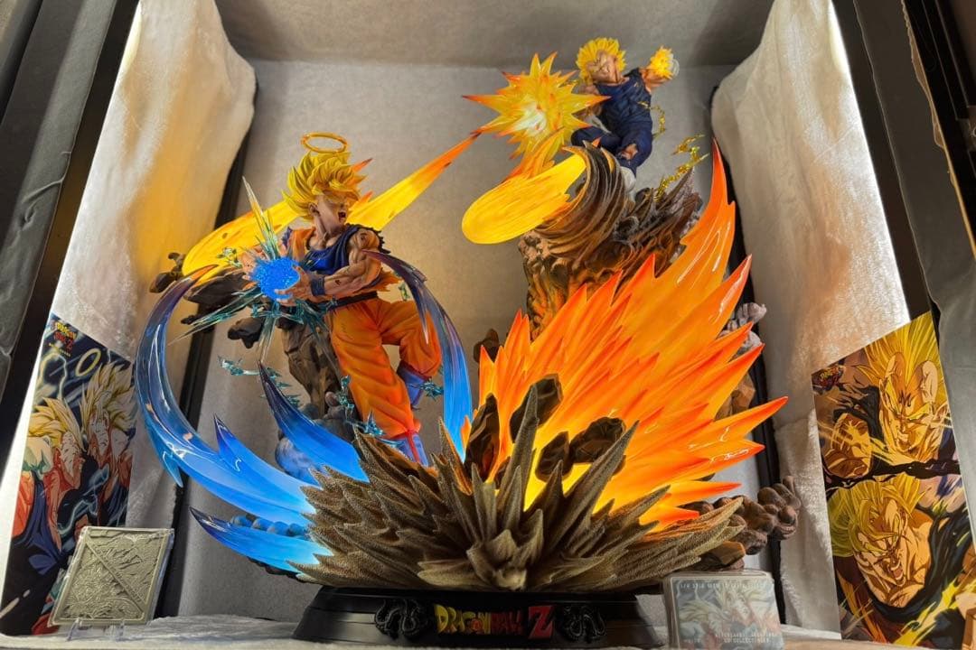 ドラゴンボール 孫悟空 ベジータ フィギュア ガレージキット - メルカリ