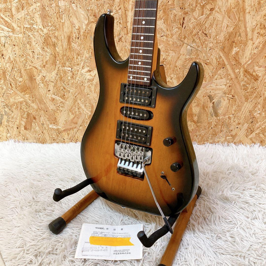 HAMER SLAMMER ダンカンPU フロイドローズ　エレキギター KRAMER SM-1 Candy Blue エレキギター セイモアダンカンPU フロイド