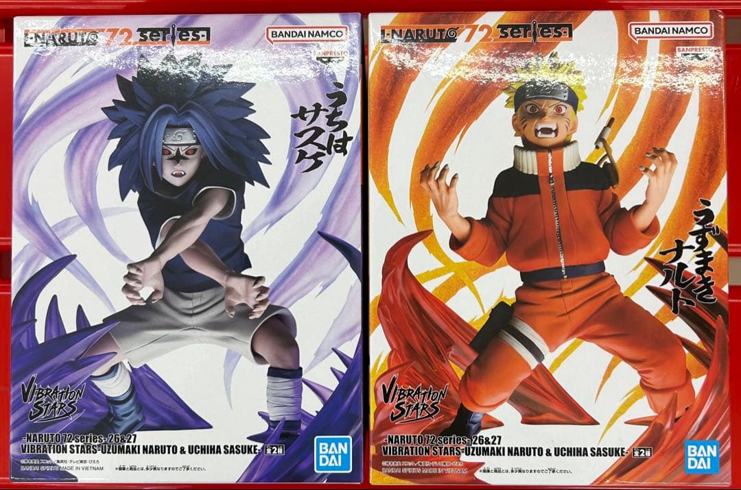NARUTO 72 series VIBRATION STARS ナルト サスケ - メルカリ
