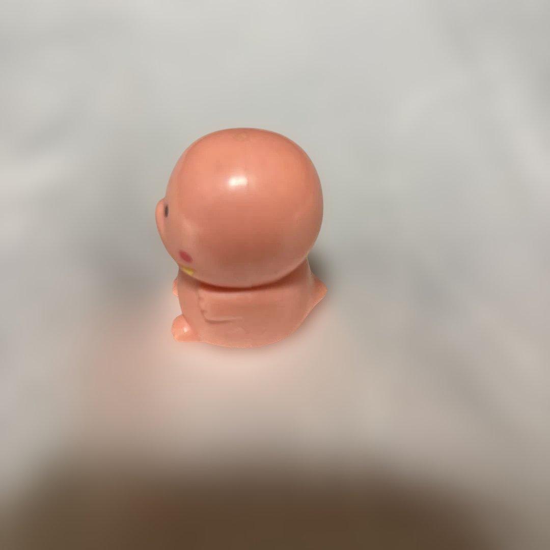 モンスターらんど 明治製菓 レトロ 食玩 恐竜 オレンジ 指人形 当時物