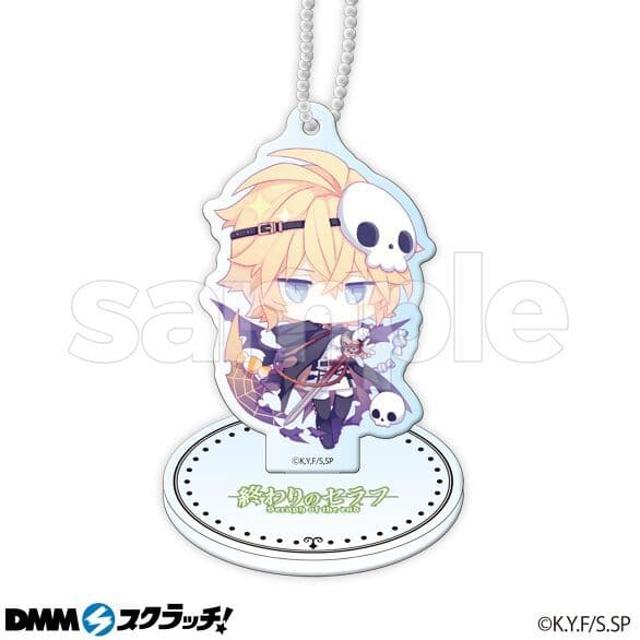 終わりのセラフ DMMスクラッチ2WAYアクリルキーホルダー ミカエラ 外袋開封 終わりのセラフ スクラッチ - DMMスクラッチ