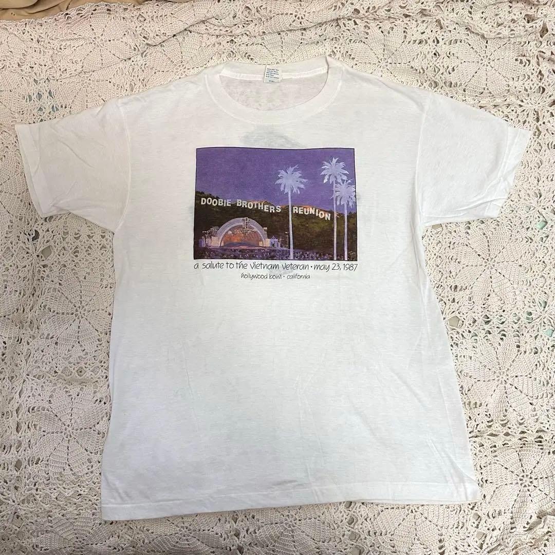 希少☆80s☆ドゥービーブラザーズ☆バンドTシャツ☆ホワイト☆Lサイズ☆BT24 楽天市場】ドゥービー・ブラザーズ tシャツの通販