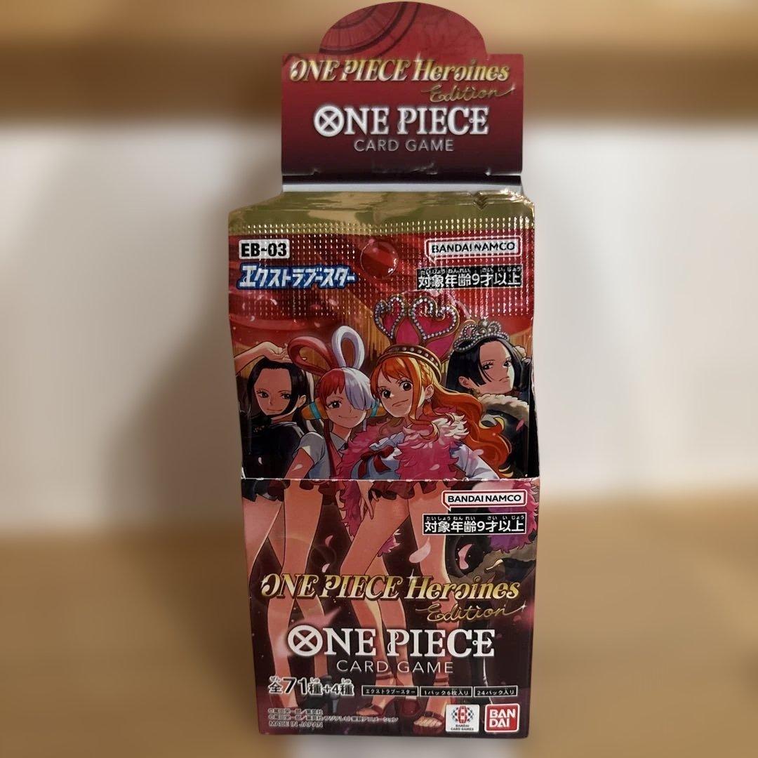 封入率一致ワンピースカード ヒロインズエディション 1Box - メルカリ