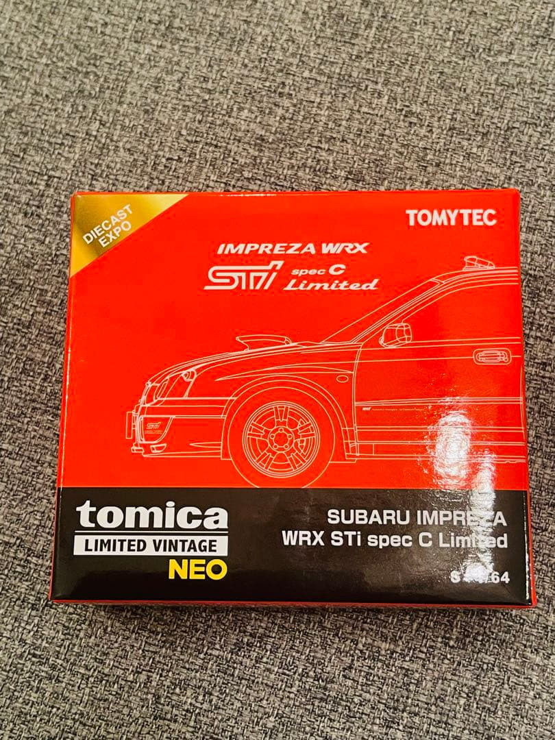トミカ 2025 マレーシア限定　SUBARU IMPREZA WRX STi Tomica 1:64 SUBARU IMPREZA WRX STi spec C Malaysia Diecast Expo