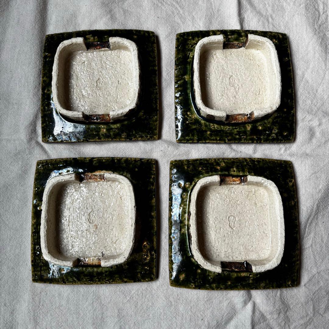 5点セット 角皿 正方形 うつわ 和食 日本料理 寿司 - メルカリ