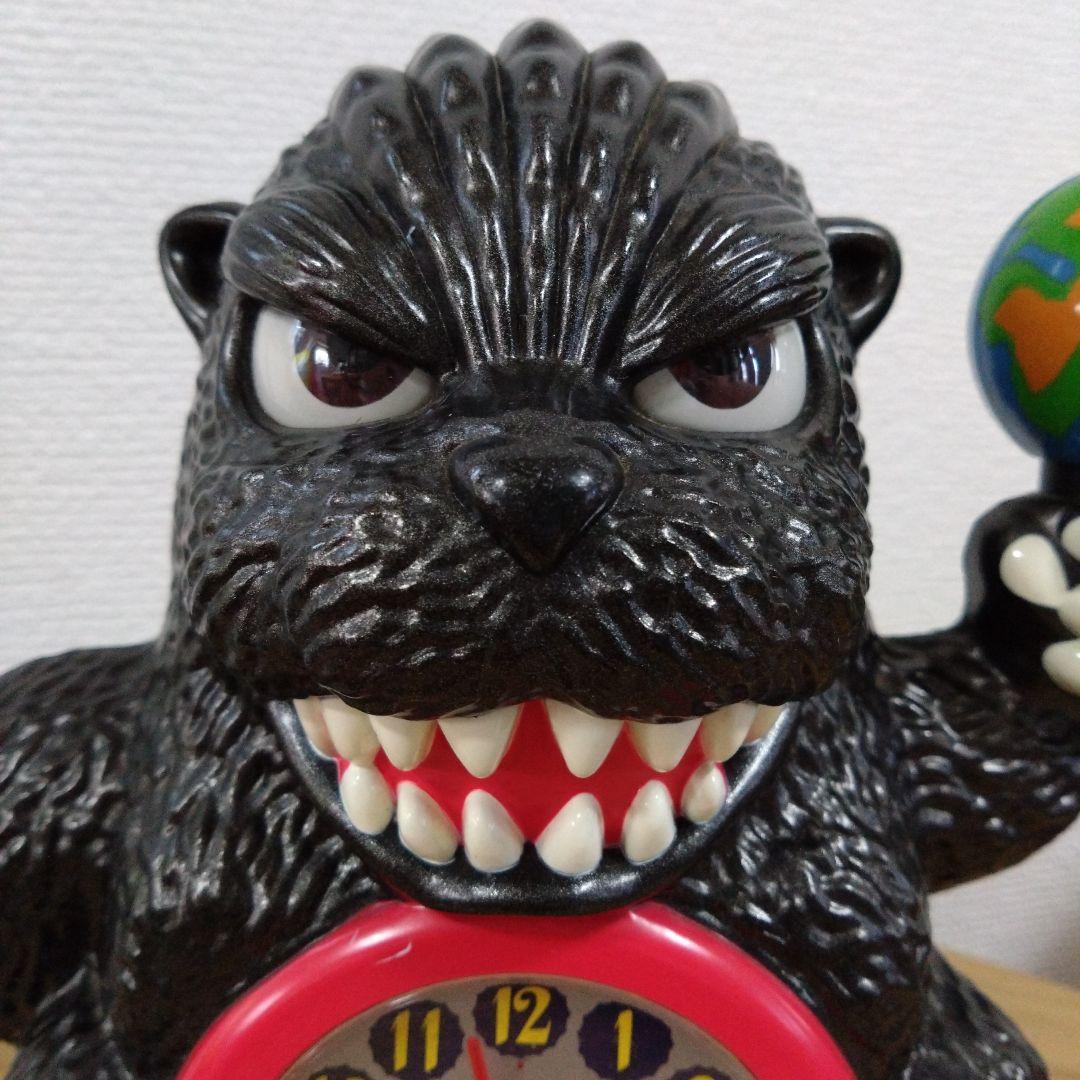 ゴジラ 目覚まし時計 動作確認済 godzilla alarm clock - メルカリ