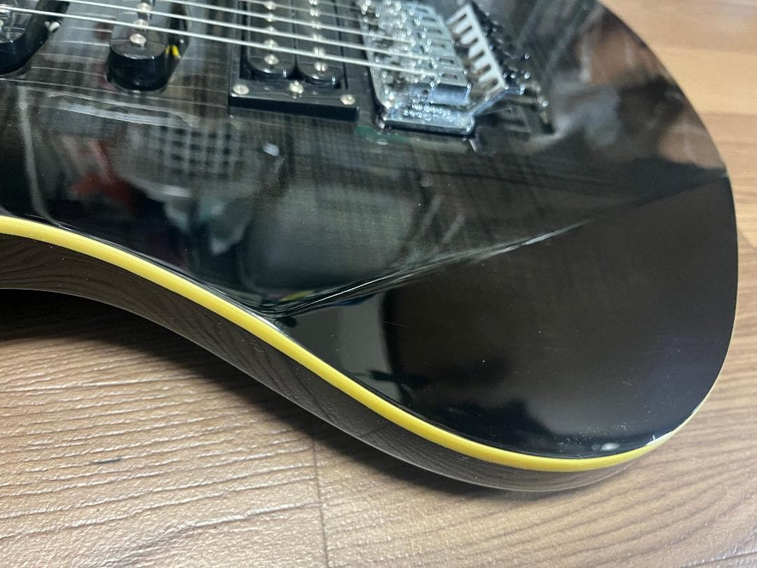 s*n様 Washburn RX25 虎目 シースルーブラック Floyd Ro - メルカリ