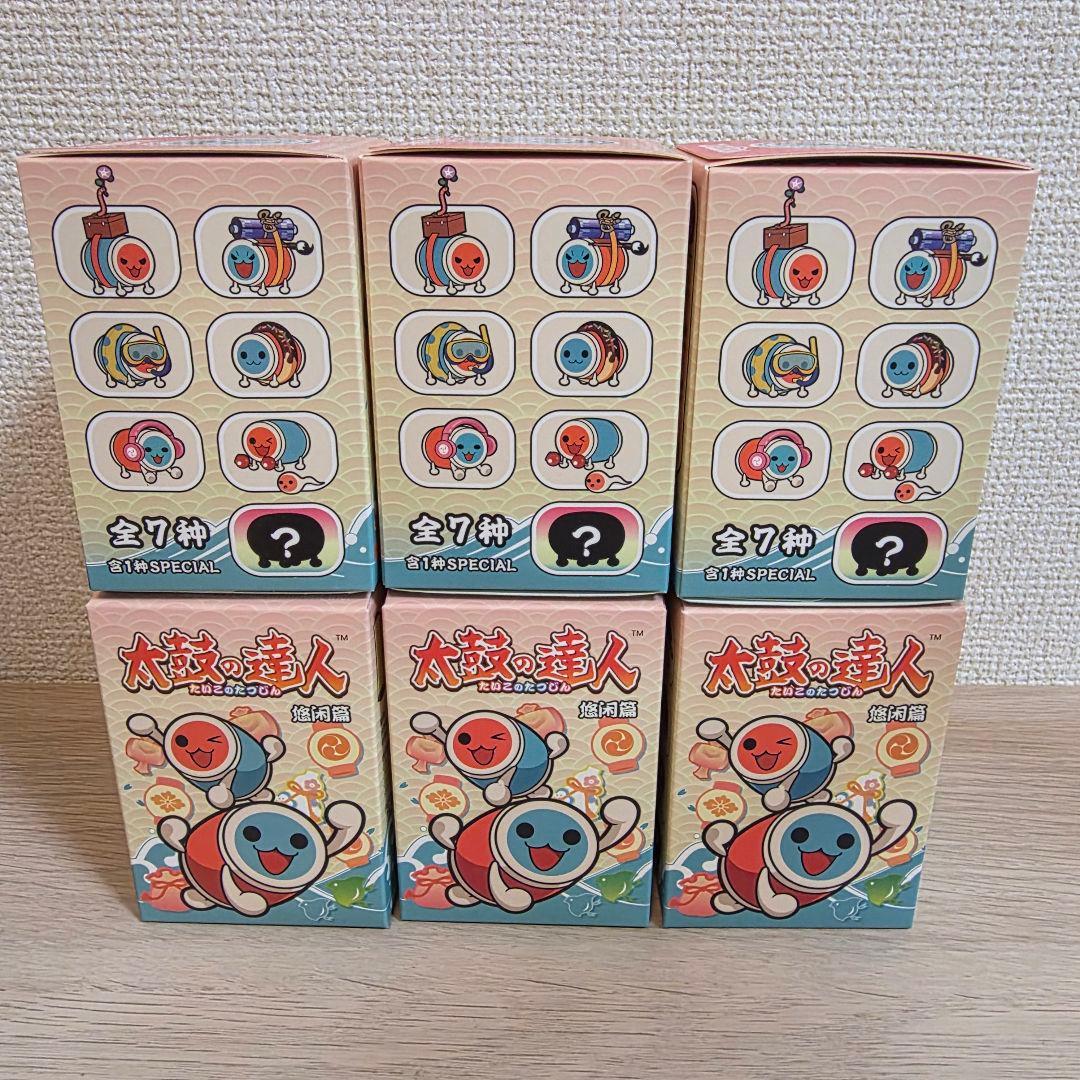 レア】太鼓の達人 YORTOYZ 海外限定フィギュア 1BOX 6個入り 【レア