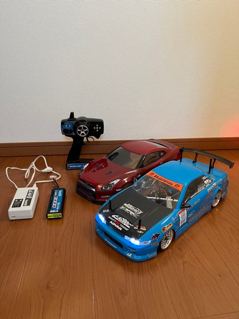 1/10 ラジコン ドリフト ドリパケ 2.4GHz S13シルビア LED電飾 - メルカリ