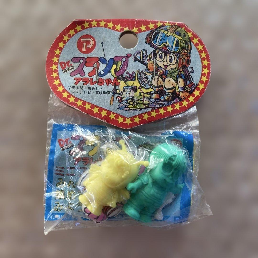 珍品 当時物 Dr.スランプ アラレちゃん 消しゴム人形 ミニフィギュア