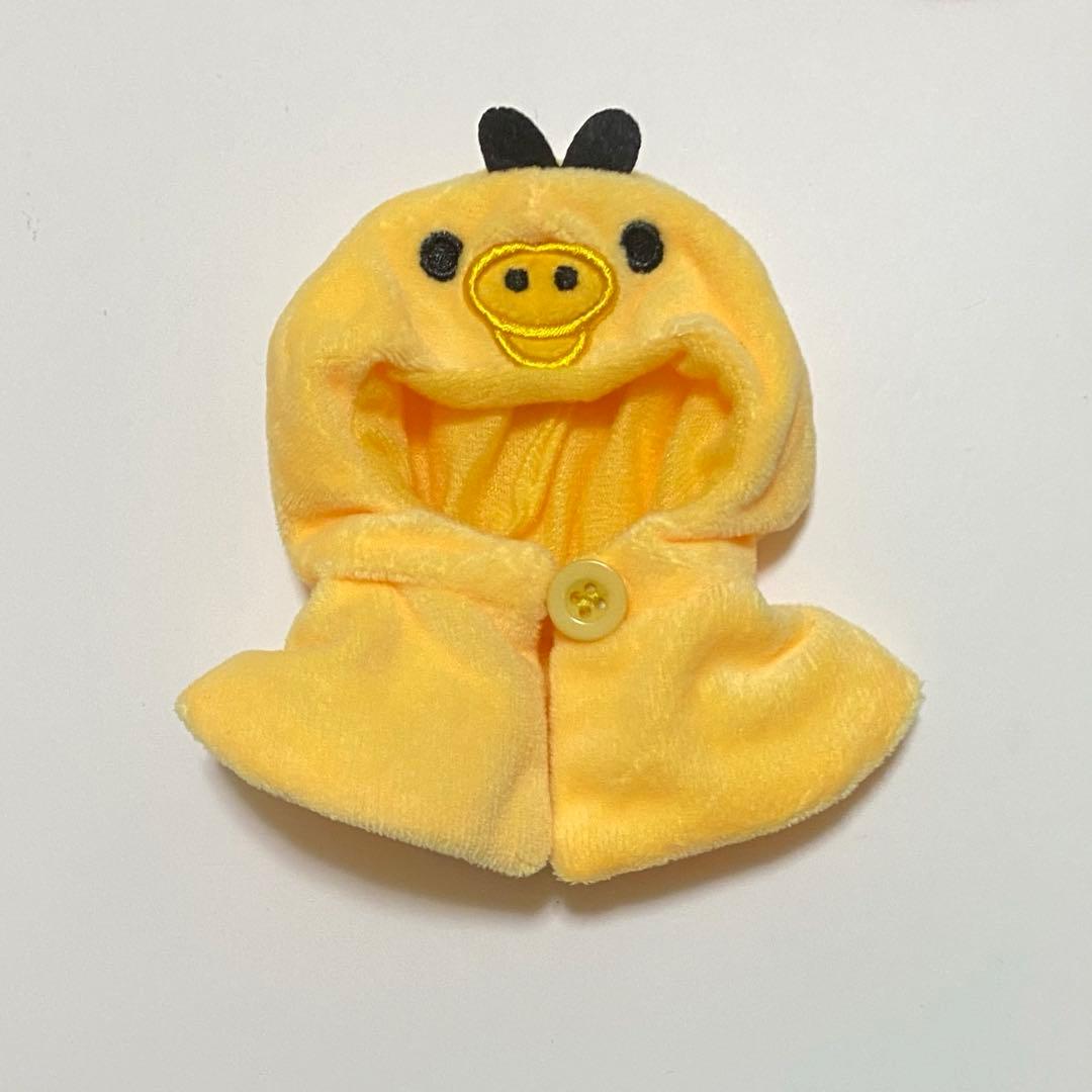 リラックマ キイロイトリ ぬいぐるみ用 おきがえ 着せ替え ポンチョ 服
