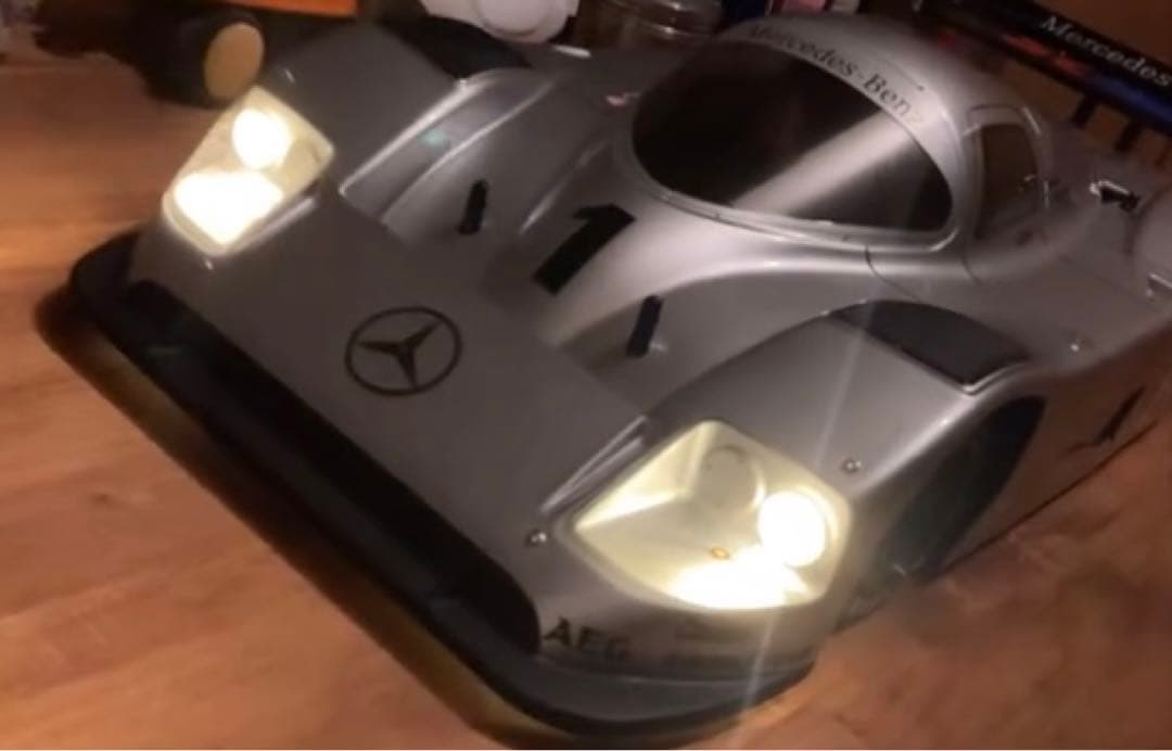 タミヤ　Cカー メルセデスベンツC11 ブリリアントシルバーマグノナイトステージ タミヤ RC特別企画商品 1/10RC 1990 メルセデス・ベンツ C 11 | タミヤ