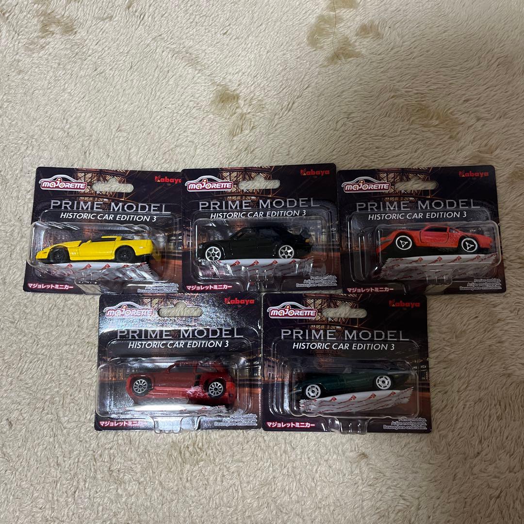マジョレットミニカー　プレミアムヒストリック3 全5種類フルコンプセット　新品 Amazon | マジョレットミニカー プライムモデル ヒストリックカー