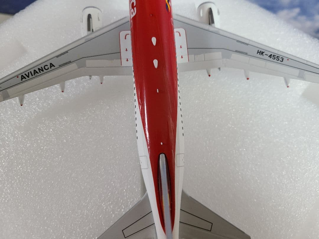 1/200 A319-112 アビアンカ航空 HK-4553 スタンド付属 - メルカリ
