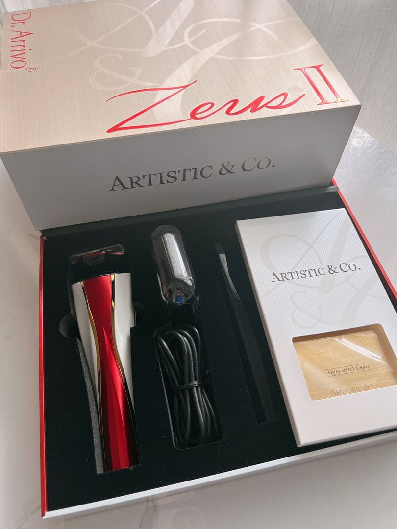 【新品未使用】ARTISTIC&Co Dr.Arrivo ZeusⅡ Dr.Arrivo Zeus II ドクターアリーヴォ ゼウスII zeus 2 美顔器 美容液