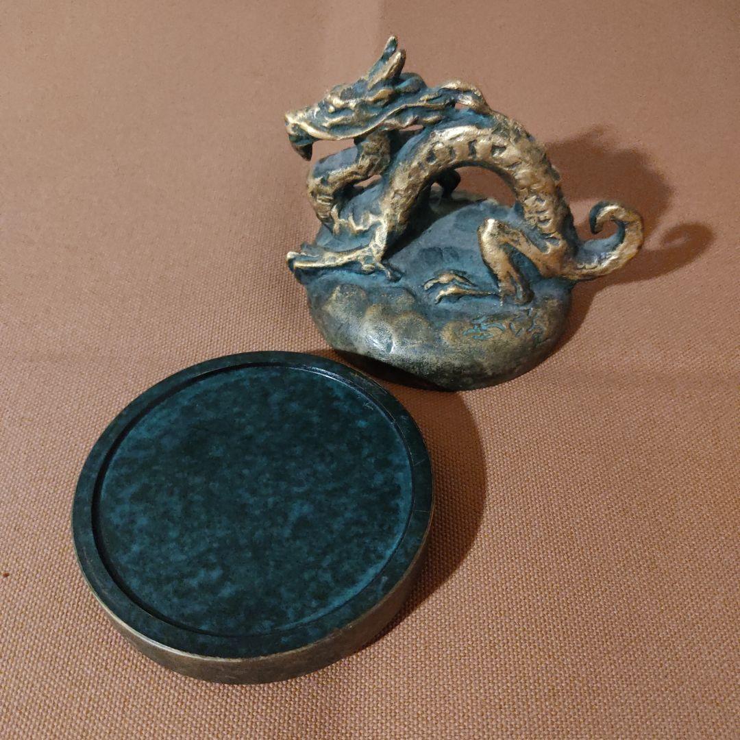 ☆北村西望 飛翔 龍 龍翔 朱肉入れ 共箱☆ - メルカリ