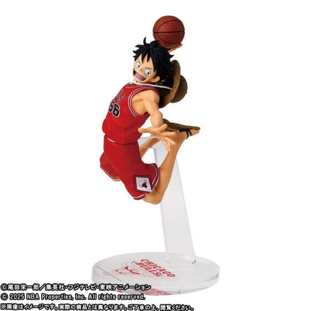ワンピース ルフィ NBA フィギュア ブルズ - メルカリ