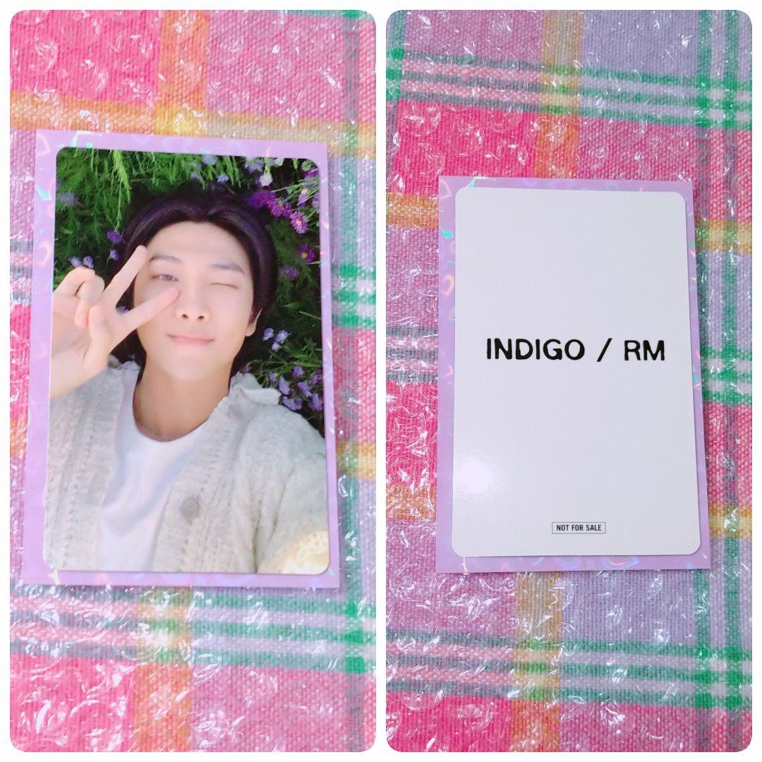 公式 bts RM rm indigo UMS ユニバ 特典トレカ ナムジュン