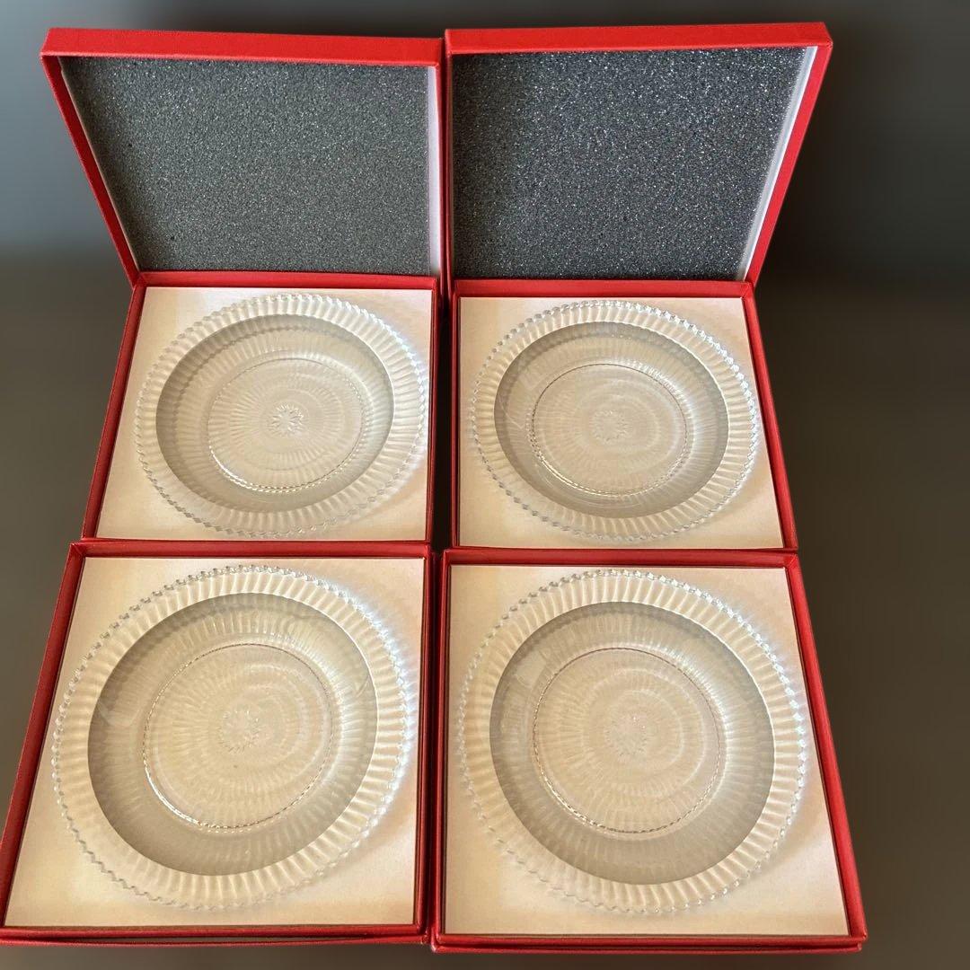 Baccarat ミルニュイ　プレート　12cm 4枚セット ミルニュイ プレート | バカラ 日本