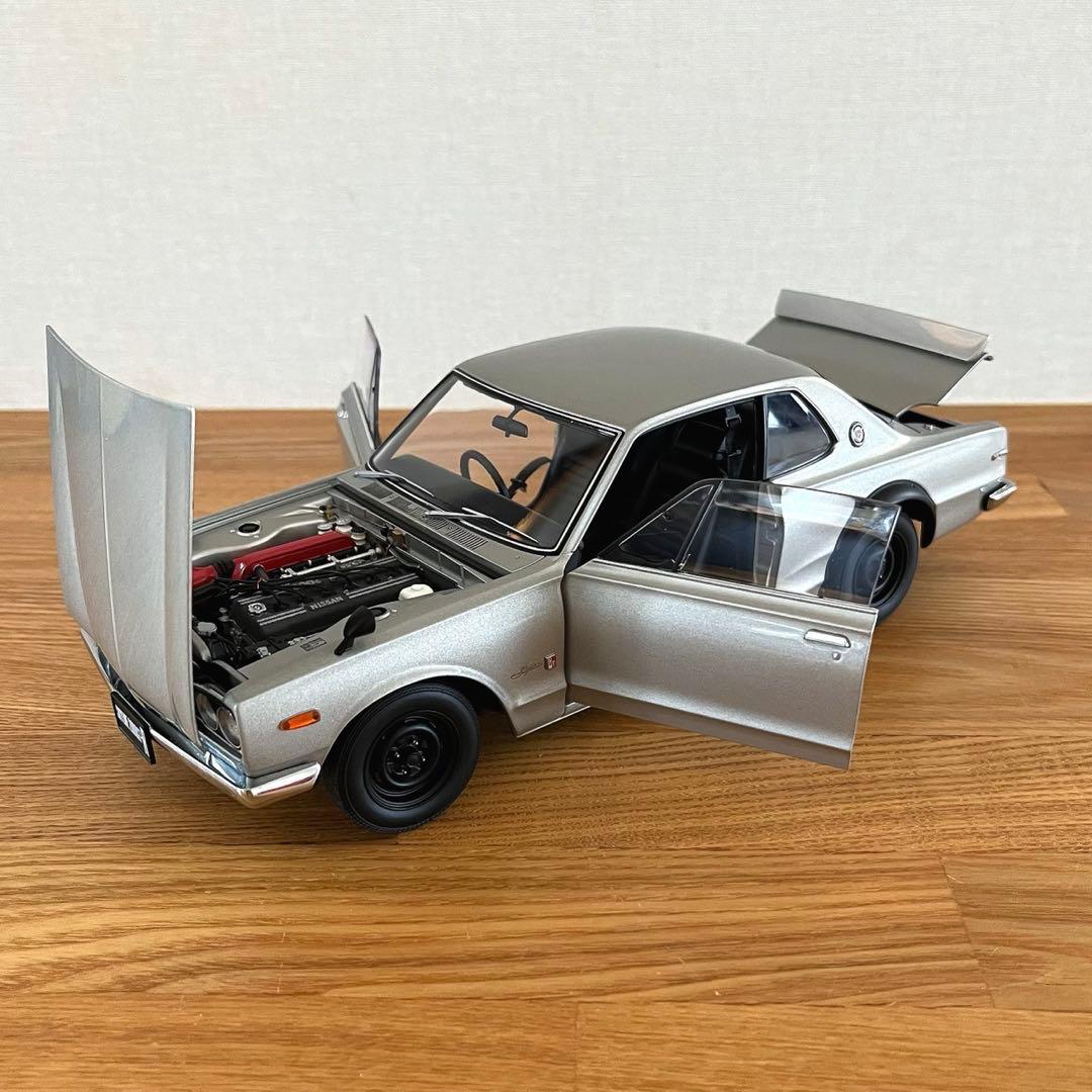 ミニカー 希少】オートアート 1/18 日産 スカイライン GT-R ハコスカ