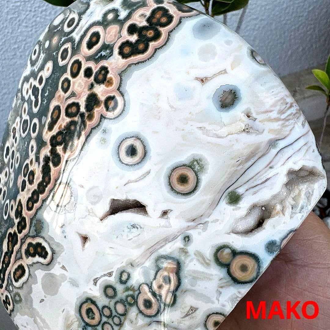 M1702☆オーシャンジャスパー原石1.1Kg☆天然石 原石☆N50401-i - メルカリ