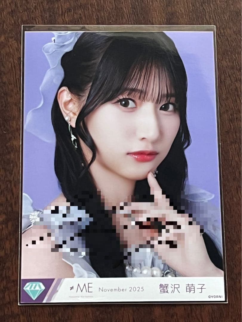≠ME ノイミー 直筆 生写真 モブノデレラ 蟹沢萌子 ヨリ ≠ME ノイミー 蟹沢萌子 生写真 モブノデレラ歌唱衣装 アザーカット 2