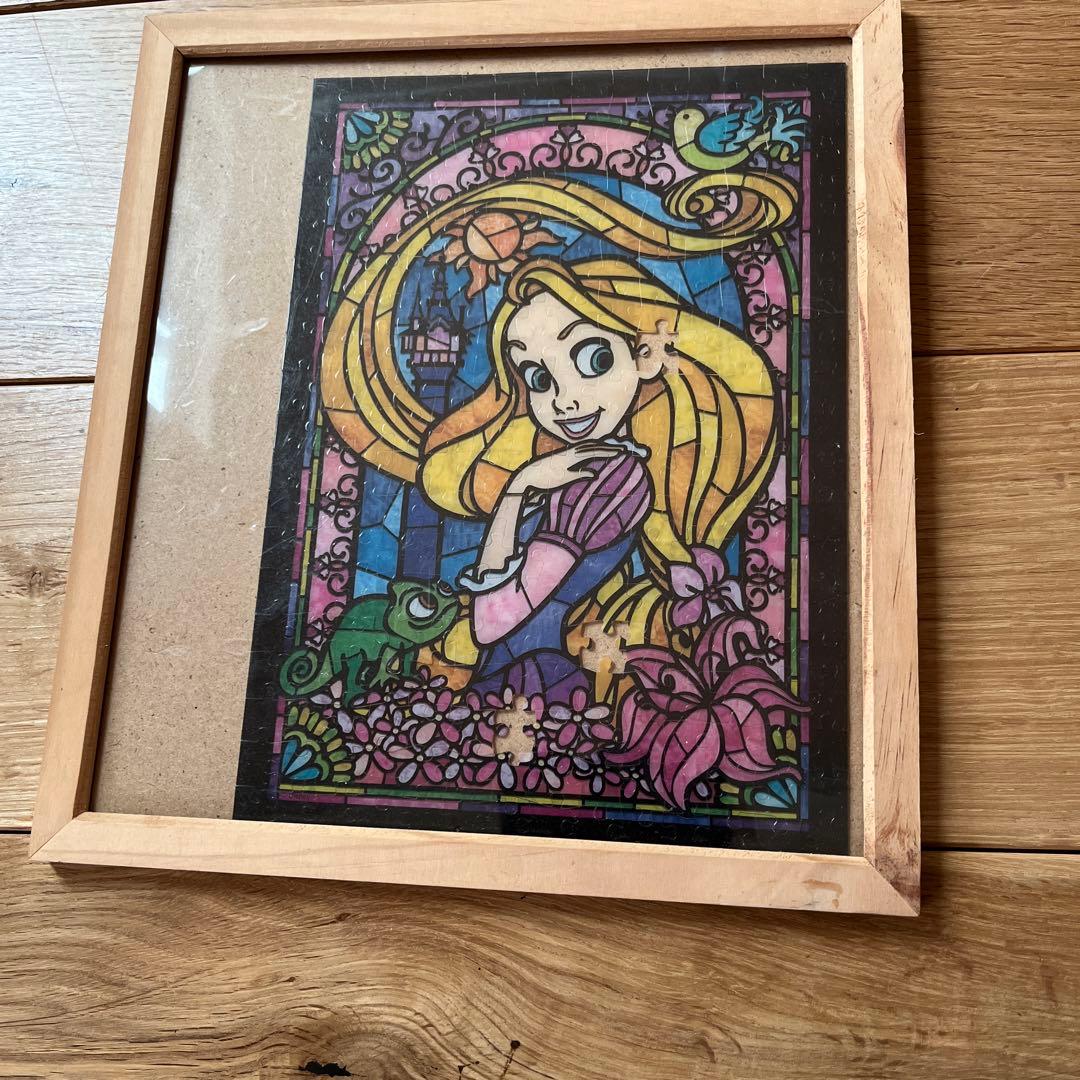 ステンドアート パズル ラプンツェル クリア 透明 ジグソーパズル 3