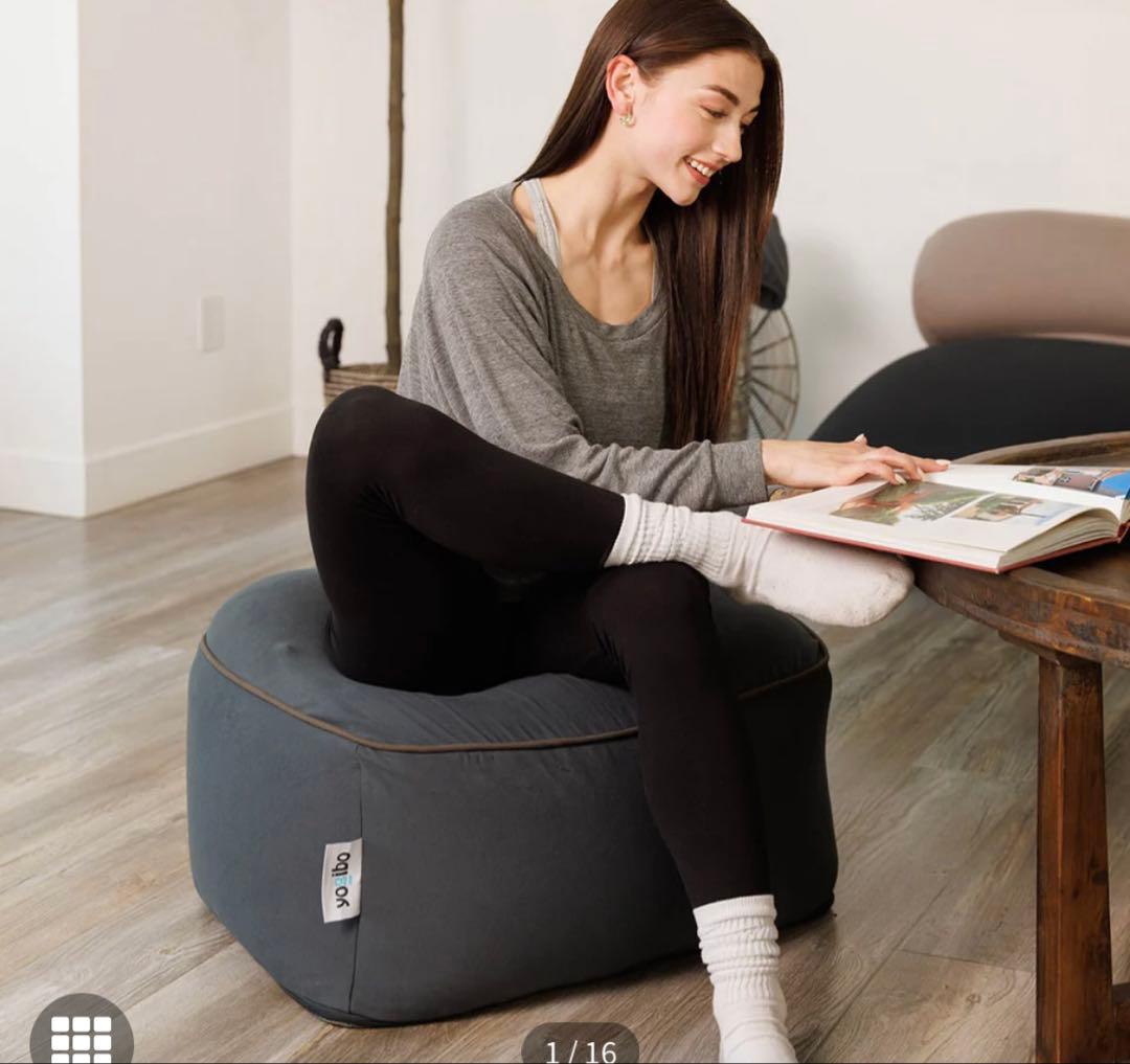 ヨギボー yoibo オットマン ビーズクッション ダークグレー Amazon｜Yogibo Ottoman ヨギボー オットマン ダークグレー 足置き