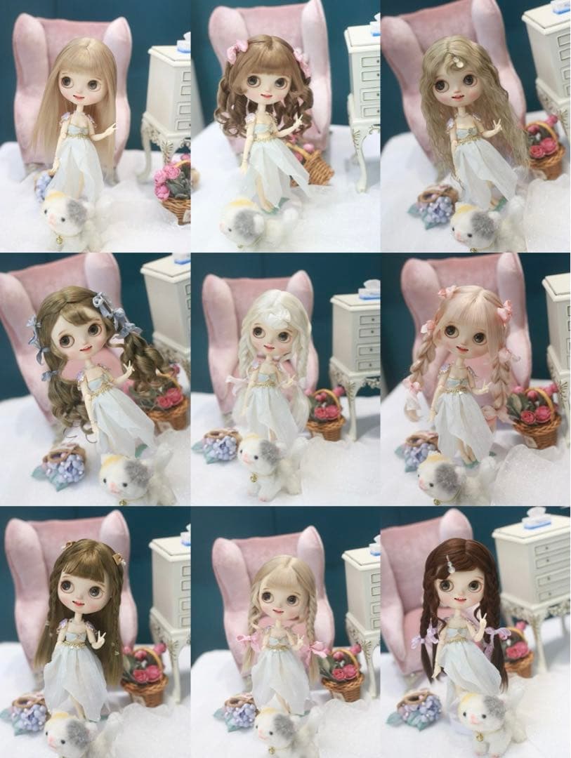 一輪の花を君に アーティストベア 海外作家様 ハンドメイド
